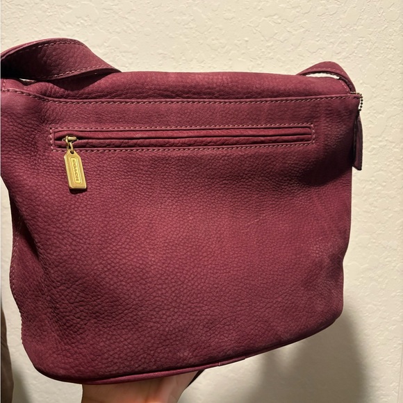 Coach Flap Bag Nubuc #4935 - Picture 5 of 8